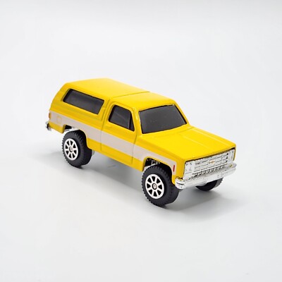 【昭和レトロ】CHEVY BLAZER 4×4　ミニカー Vintage Matchbox 1983 4X4 Chevy Blazer SP-7 Sheriff 1/64