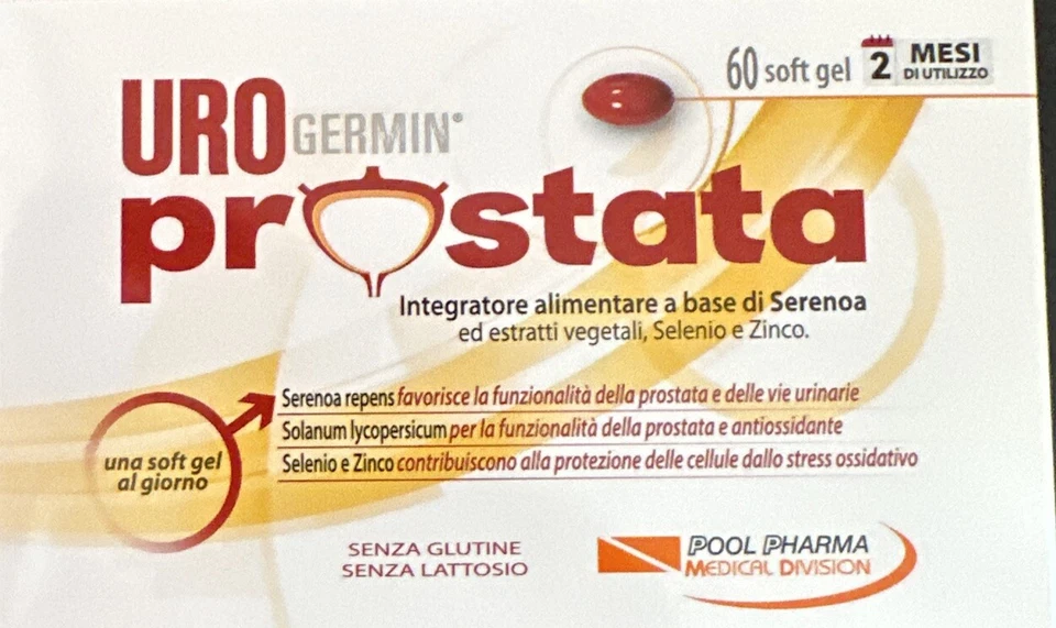 uro germin prostata 60 SOFTGELS
