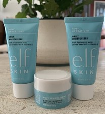 3pc e.l.f. SKIN Holy Hydration Moisturizer w/Hyaluronic Acid 28mL  Makeup Balm