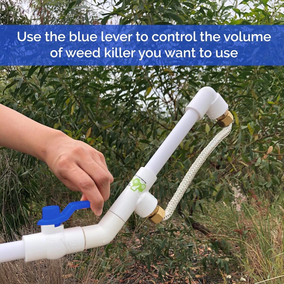 Hand Held Weed Wiper-Easy to Use Herbicide Rope Wick Applicator For Garden. - image 4 of 4