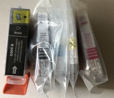 Lot de 5 cartouches d'encre compatibles avec Canon Pixma IP4200/5200/5200R