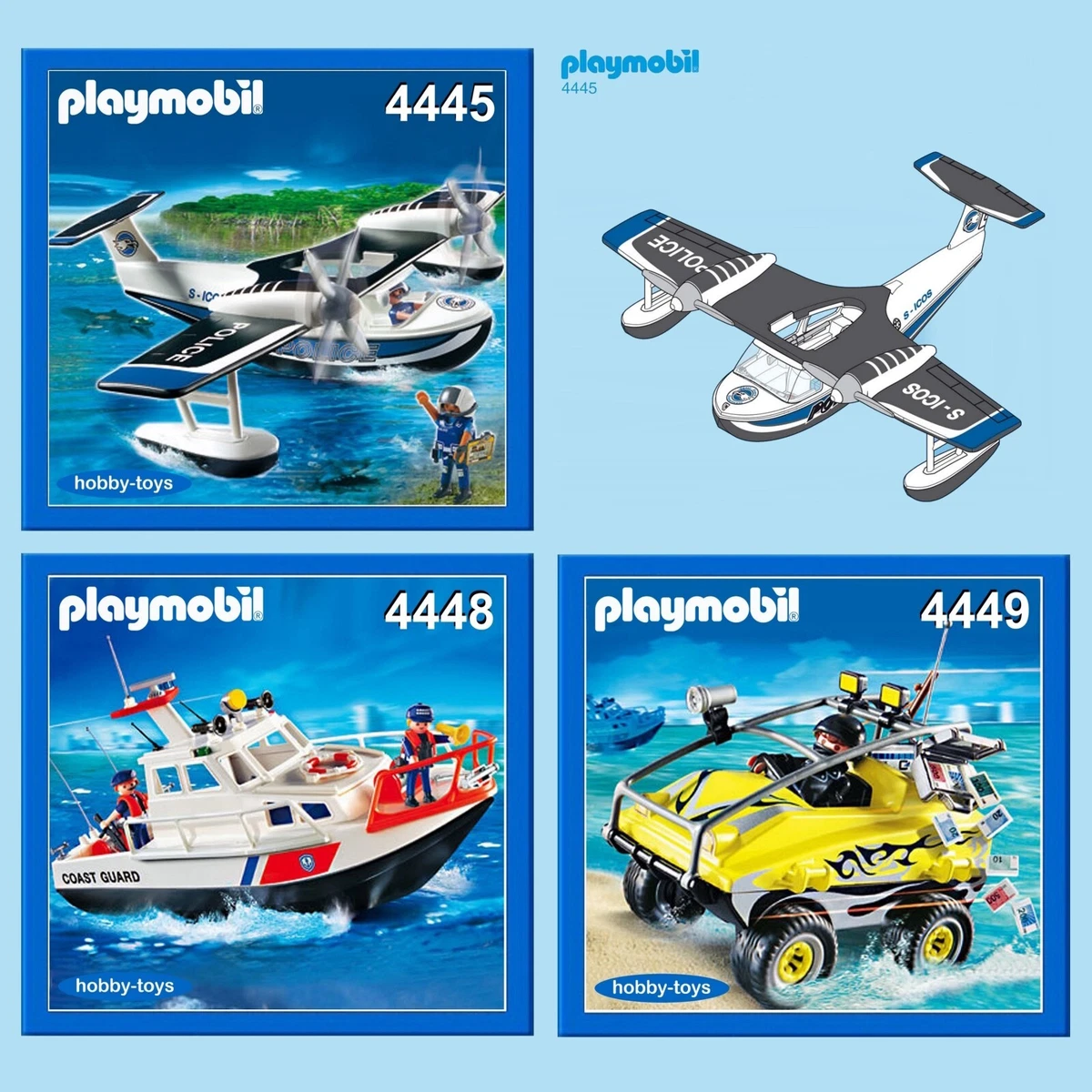Playmobil 4448 Küstenwache Coast Guard Boot OVP in Niedersachsen