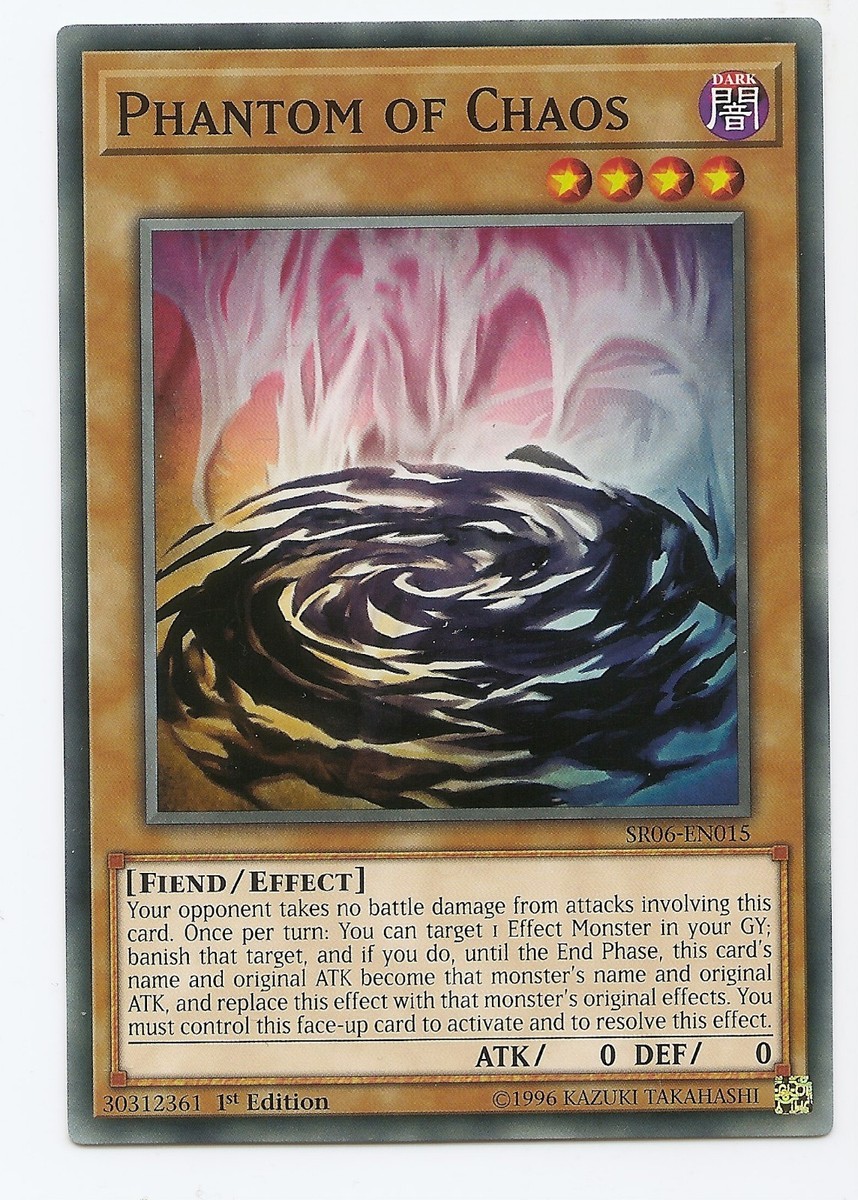 Phantom of Chaos SR06-EN015 Common Yu-Gi-Oh Card 1st Edition New