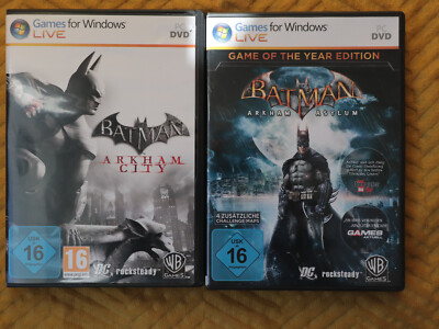 Batman Arkham City & Arkham Asylum