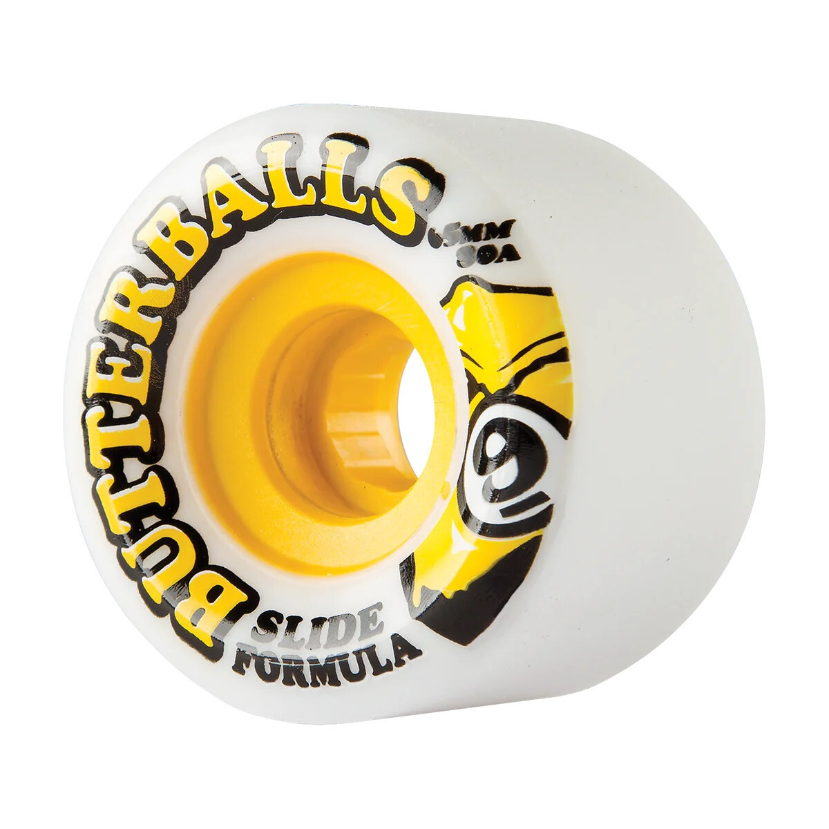 Sector 9 Wheels Slide Butterballs 65mm 80a - White/Yellow