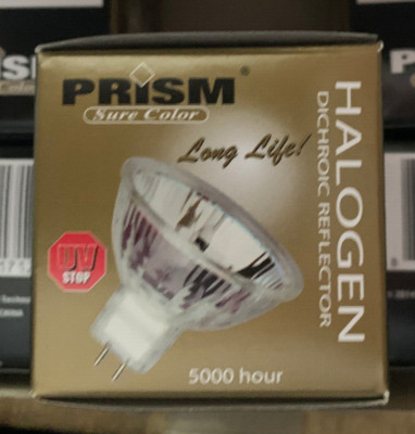 10 pack, Halco 107120 MR16BAB/SC 12V 20W 38° Bulbs Halo Lamp MR16 Sure Color