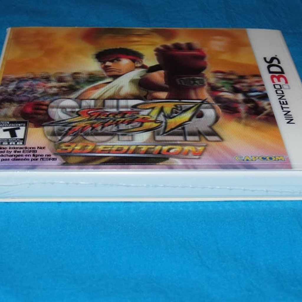 Super Street Fighter IV 4 3D Edition Nintendo 3DS Video Game Brand