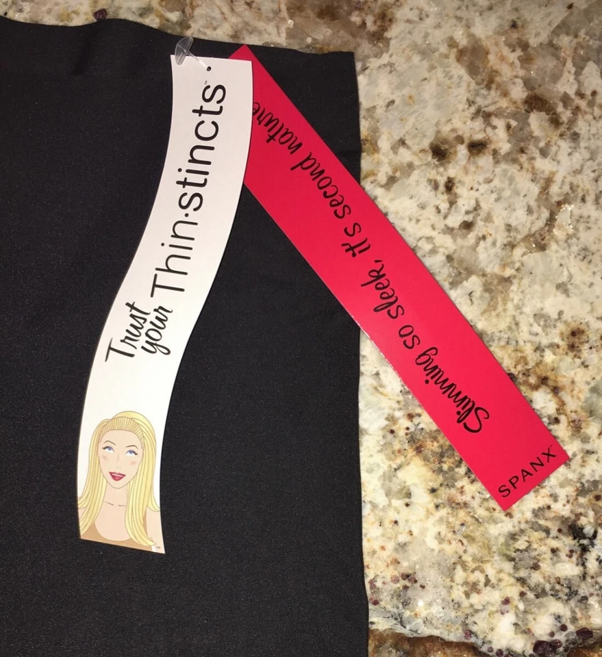 SPANX ThinStincts Medio Muslo Delgado Control Firme NEGRO Modelador NUEVO Para Mujer Talla XS Foto 3 de 4