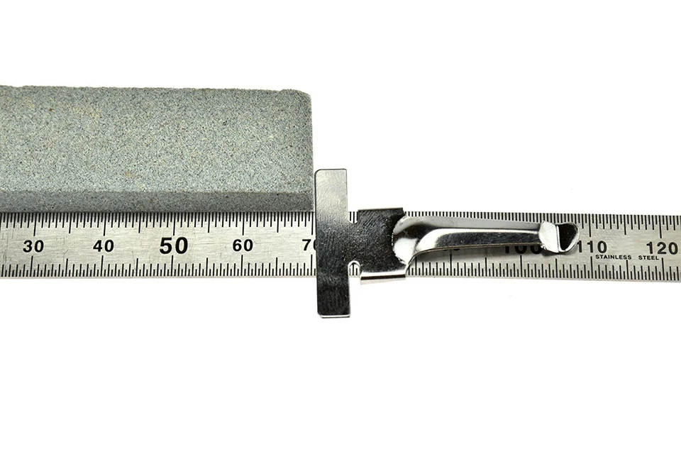 2pc 6" Stainless Steel Pocket Measuring Ruler with Clip Metric & SAE 1/2" Wide - Image 4 of 4
