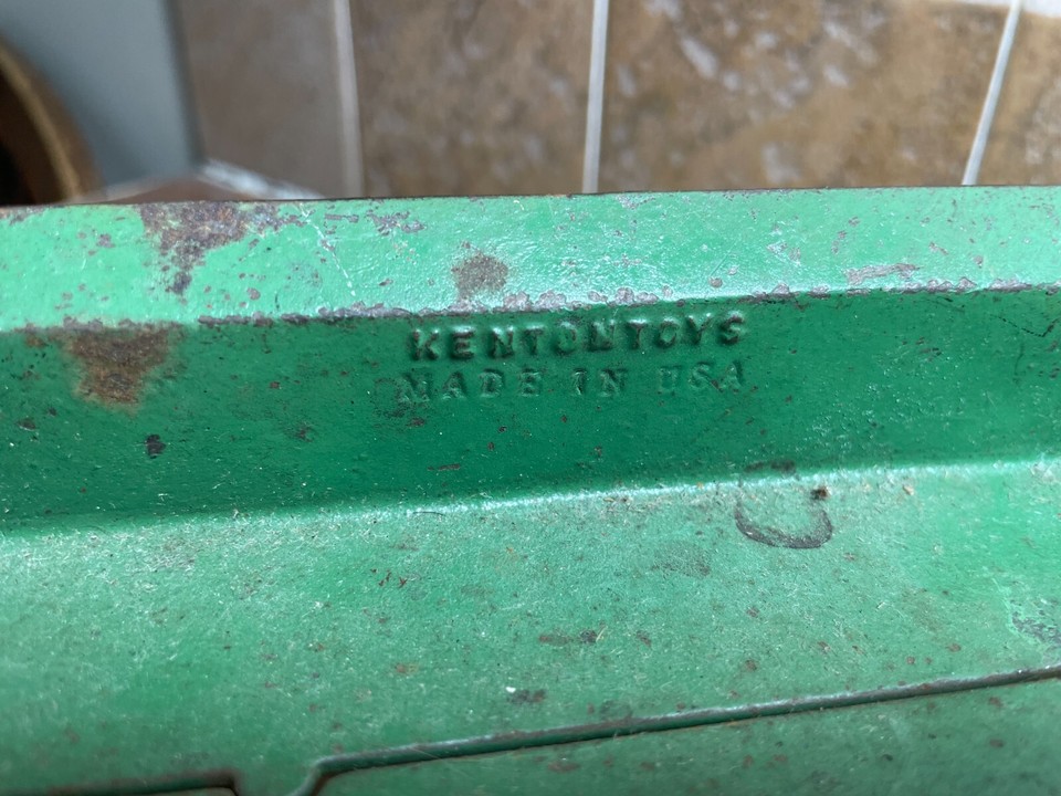 PRETTY NICE VINTAGE KENTON TOYS CAST IRON HORSE DRAWN WAGON 5 eBay