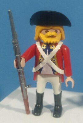 2 Manteaux Longs Bleus Playmobil Pirate - Pour Figurines Officier/soldat, Bon état