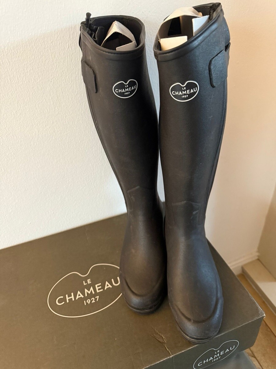 Vierzonord Neoprene Lined Le Chameau Wellies Womens Size Le