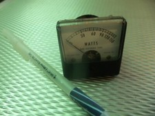 Bird 100Ua Mini 150 Scale Wattmeter Replacement Meter Face Kit PN2160-009