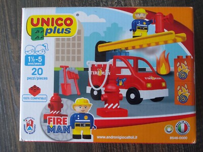 Unico Plus Feuerwehrauto / BIG 8546 - Unico Plus Feuerwehrwagen