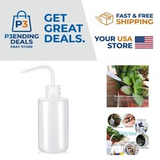 Durable 250ml Plastic Squeeze Bottle with Scale - Ideal for Tattoo Plant Use