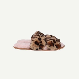 Oliver Bonas Womens Slippers in Brown Size M/L