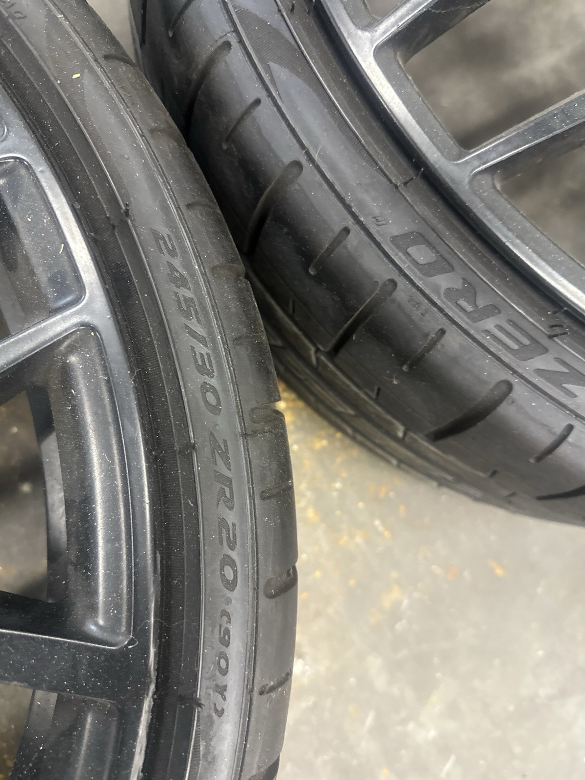 2018 Audi R8 OEM 20” Wheels & Pirelli P Zero Tires| TPMS Sensors| Factory set 4