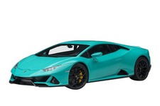 AUTOart 1 18 Lamborghini Huracan EVO Turquoise Blue Model Car Japan