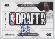 2009-10 Panini Prestige NBA Draft Class Signatures Wayne Ellington #27 Auto 2u3