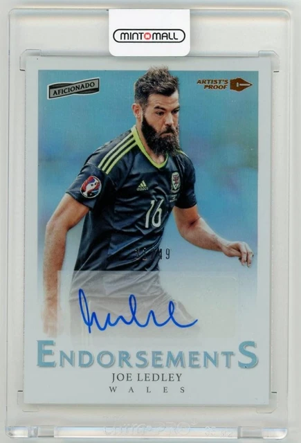 2016-17 Panini Aficionado Joe Ledley Endorsements Autographs Bronze /49