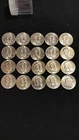 1961-P U.S. FRANKLIN HALF DOLLAR CHOICE/GEM BU $10 ROLL 20 COINS W/PLASTIC TUBE