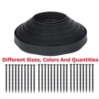 No Dig Lawn Border L-shaped Lawn Garden Edging Kit With Anchoring Spikes Plastic