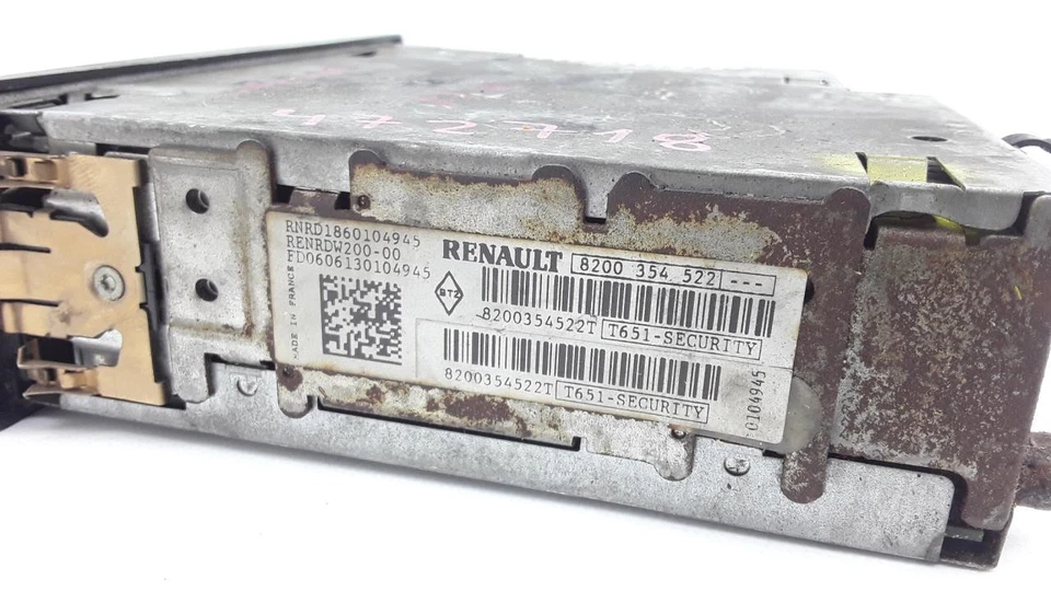 Renault MASTER 2004-2009 Radio Autoradio 8200354522 - Bild 3 von 4
