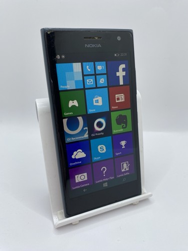 Nokia Lumia 735 grau O2 Netzwerk 8GB 4,7" 6,7MP AMOLED Windows Smartphone #C12