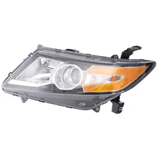 Driver Side Headlight For Honda Odyssey 2014-2017 Halogen with Bulb(s)
