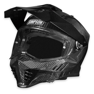 Simpson Motorcycle Xcursion Bandit Full Face Helmet Carbon XXL DOT ECE 22.06