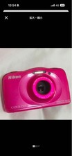 Nikon COOLPIX W-100 Console Pink Digital Camera