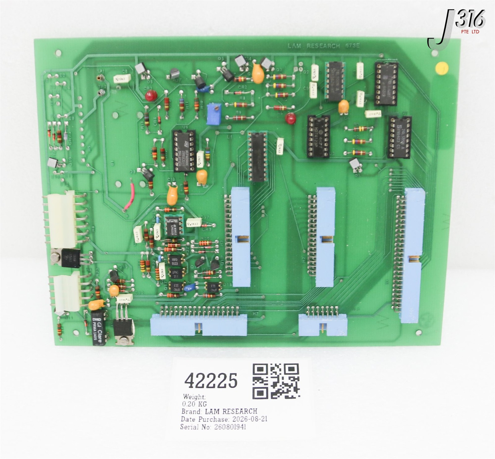 42225 LAM RESEARCH PCB, MODULE BOARD 673E