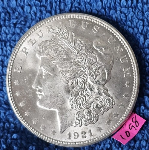 🚚⚡️FAST🔥GORGEOUS BU 👀🔥1921 Silver Morgan Dollar Brilliant Uncirculated