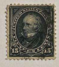 RARE US #274 Henry Clay 15 Cents Stamp First Bureau 1895