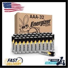 Energizer Alkaline Power AAA Batteries 32 Count Pack of 1 Long-Lasting Triple A