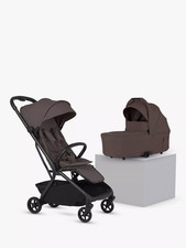 Silver Cross Nia Compact Travel Stroller & Carrycot, Chocolate RRP £545