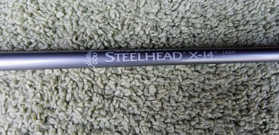 Callaway Steelhead X-14 5 Iron w/38" Light Flex Big Bertha Graphite Shaft - Image 4 of 4