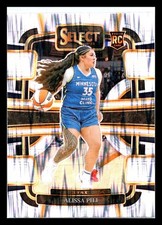 2024 Panini Select WNBA #34 Alissa Pili Silver Flash Prizms RC Rookie Lynx