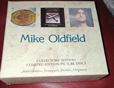 SET BOX  MIKE OLDFIELD 3  Cd Collectors Edition Limited 1990 -Rarität-