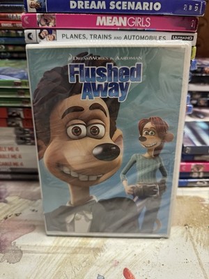 Flushed Away (DVD, 2006) Brand New Factory Sealed