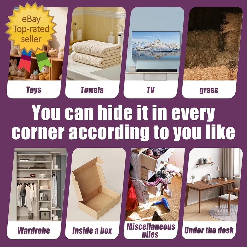 3Pcs Cricket Noise Maker Prank,With 16 Sounds Beeping for Several Months Hidden