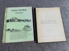 Lincoln County Lincolnton North Carolina Abstracts History Book Times-News 1966