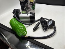 Slime 120v Garage Inflator Tire Compressor With Accessories Kit - 40030 Tested