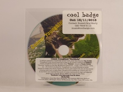 CONNER YOUNGBLOOD STOCKHOLM (F32) 1 Track Promo CD Single including Plastic Slee