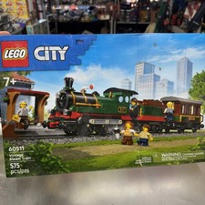 LEGO City Vintage Steam Train 60511 - Building Toys for Boys Girls Ages 7