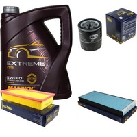 SCT Inspektionspaket 5L Mannol 5W-40 FüR Peugeot 807 2.2 Hdi 2.0 Expert Kasten