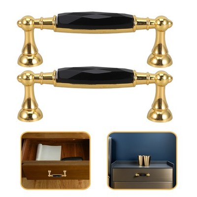  2 Pcs Furniture Knobs Pull Cupboard Drawer Handles Cabinet Hardware