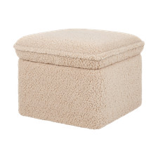 Color: Chai Shearling babyletto-Cali Storage Ottoman 5143