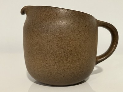 Vintage Heath Ceramics Nutmeg Brown Creamer Pitcher California Pottery MCM