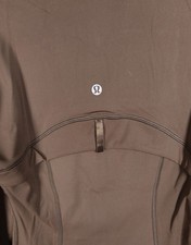 lululemon Womens Brown Full Zip Jacket High N...